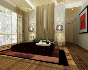 Zen style Bedroom Glamor Ideas-7